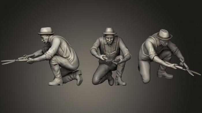 Figurines of people (STKH_0223) 3D model for CNC machine